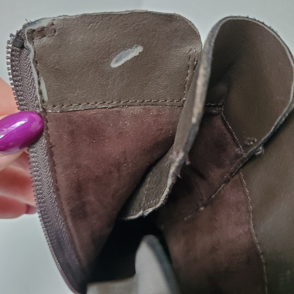 KORKS Richard Slate Leather Calf Boot Comfort Sz 6.5 - EUC! Boho Western… - Picture 9 of 13